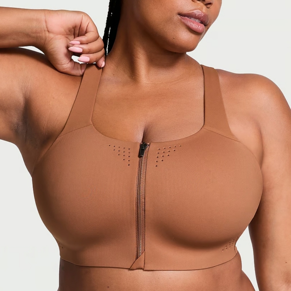 Women's Zip-Front Sports Bra 36G